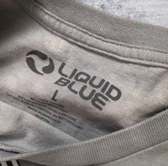 Y2K Liquid Blue T-shirt