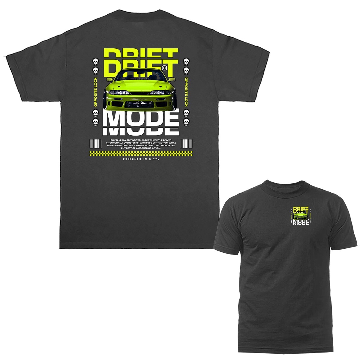 Drift Mode Imported Tuned Custom JDM Sports Car T-shirt gallery