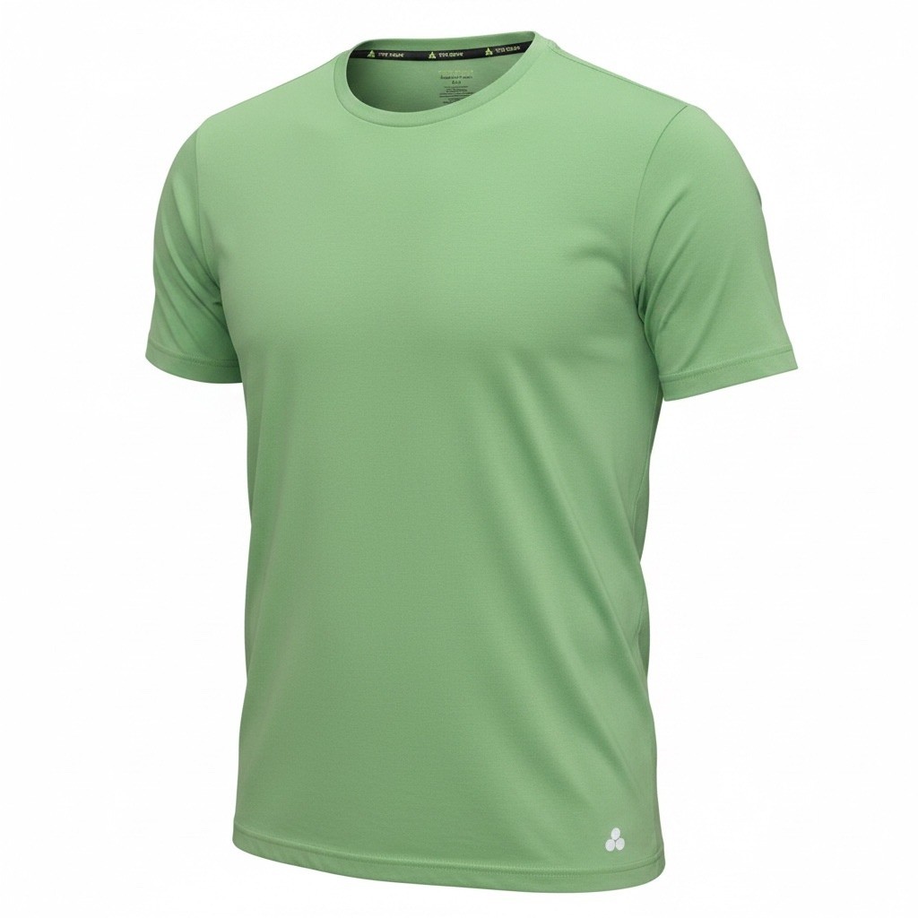 Tek Gear Mens XXL Lime Green Essential Gear Performance T-Shirt Short Sleeve Gym