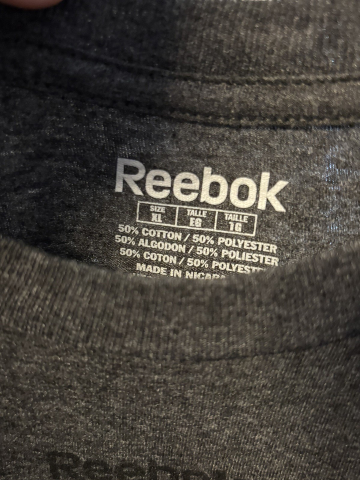 Reebok Chicago Blackhawks NHL Stanley Cup Champions 2015 Mens XL Grey T-Shirt gallery