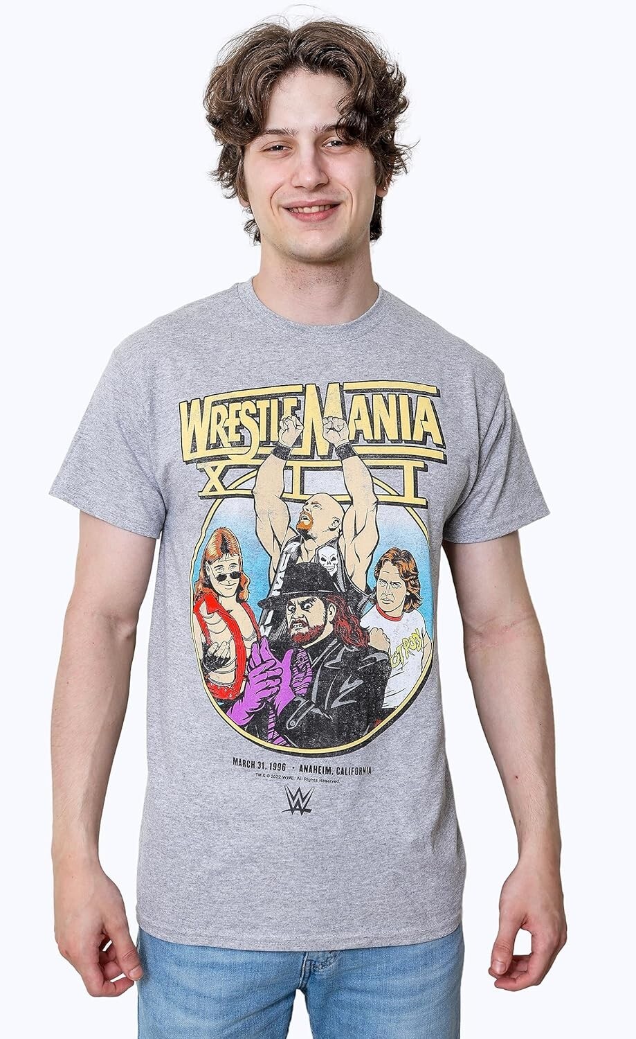 WWE Wrestlemania Retro Stone Cold Steve HBK Austin Piper Undertaker Wrestling Sm gallery