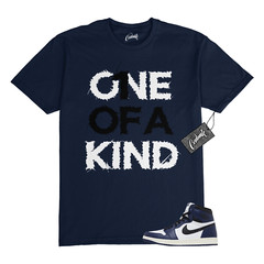 1 Midnight Navy Black White Sail Retro High OG T Shirt to Match 1OAK Jordan