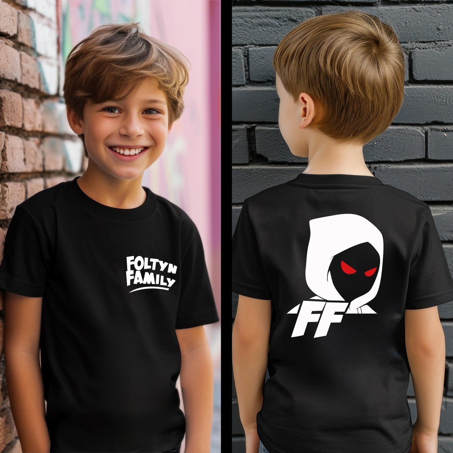 Foltyn YOUTH T-Shirt, Brainrot, Trendy Shirt, Caylus Gaming, gift for kids