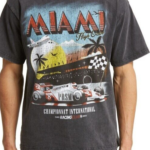 Alpha Collective Mens Miami High Octane Championnat Racing Club Shirt New M, 2XL gallery