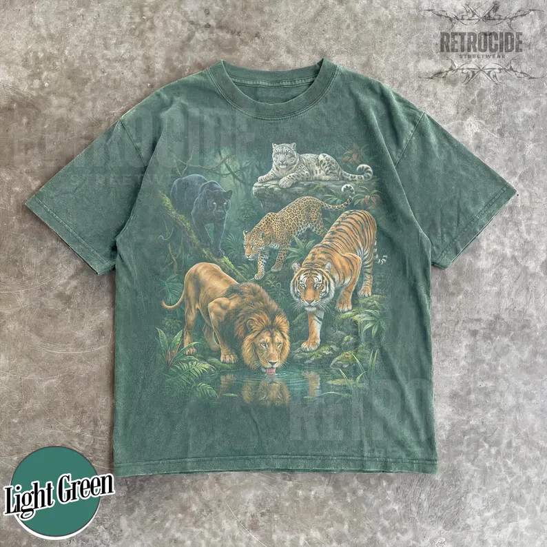 Vintage Amazonas Rainforest Animal Comfort Tee Shirt Soft Nature Wildlife Gift gallery
