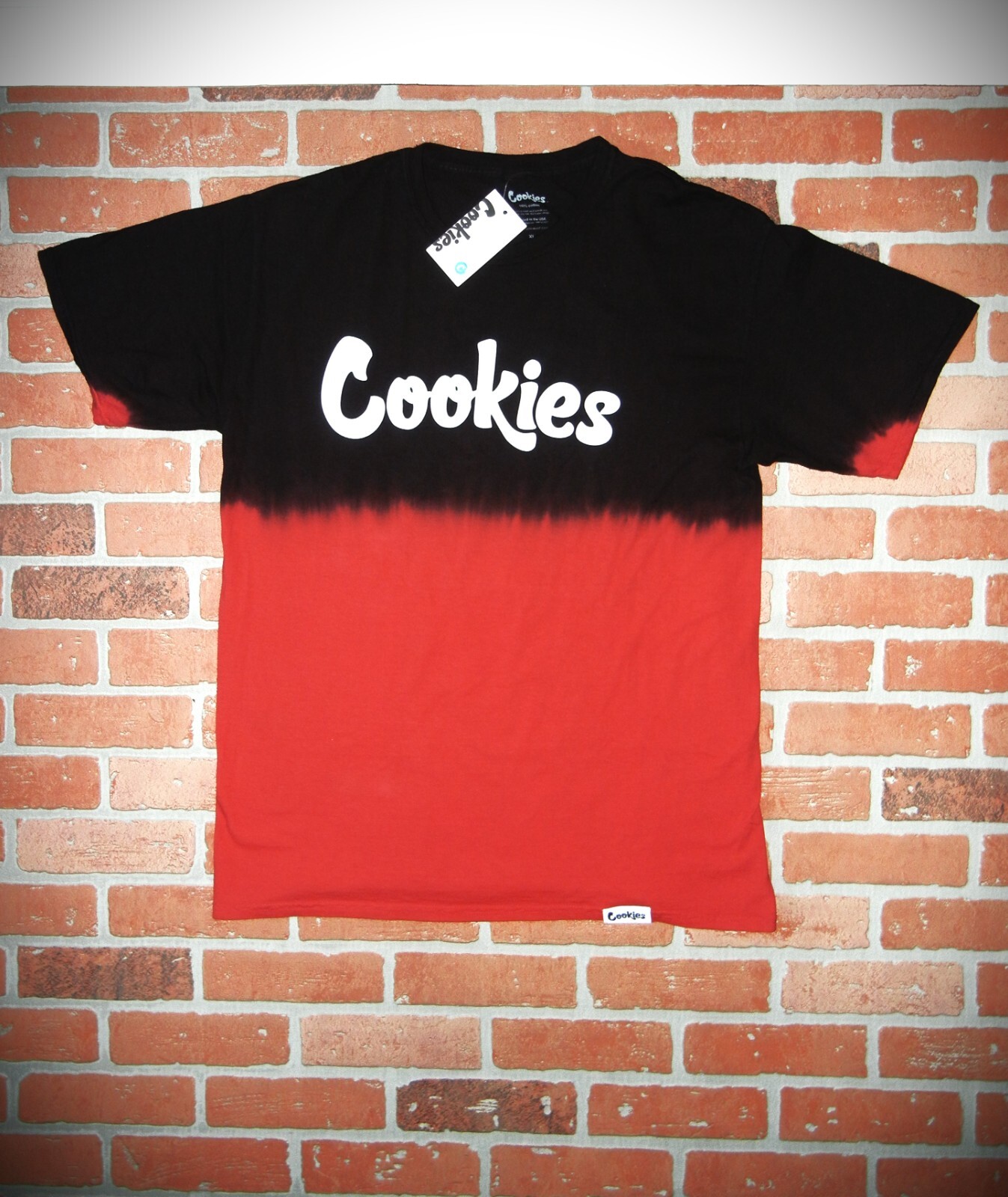 COOKIES T Shirt TIDE TIE DYE Piece Sold Out RED HEAT LAST ONE Cookie$ SF XL gallery