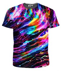 Men’s T-Shirts 3D Print Colorful Pattern Round Neck T-Shirts Casual for Men