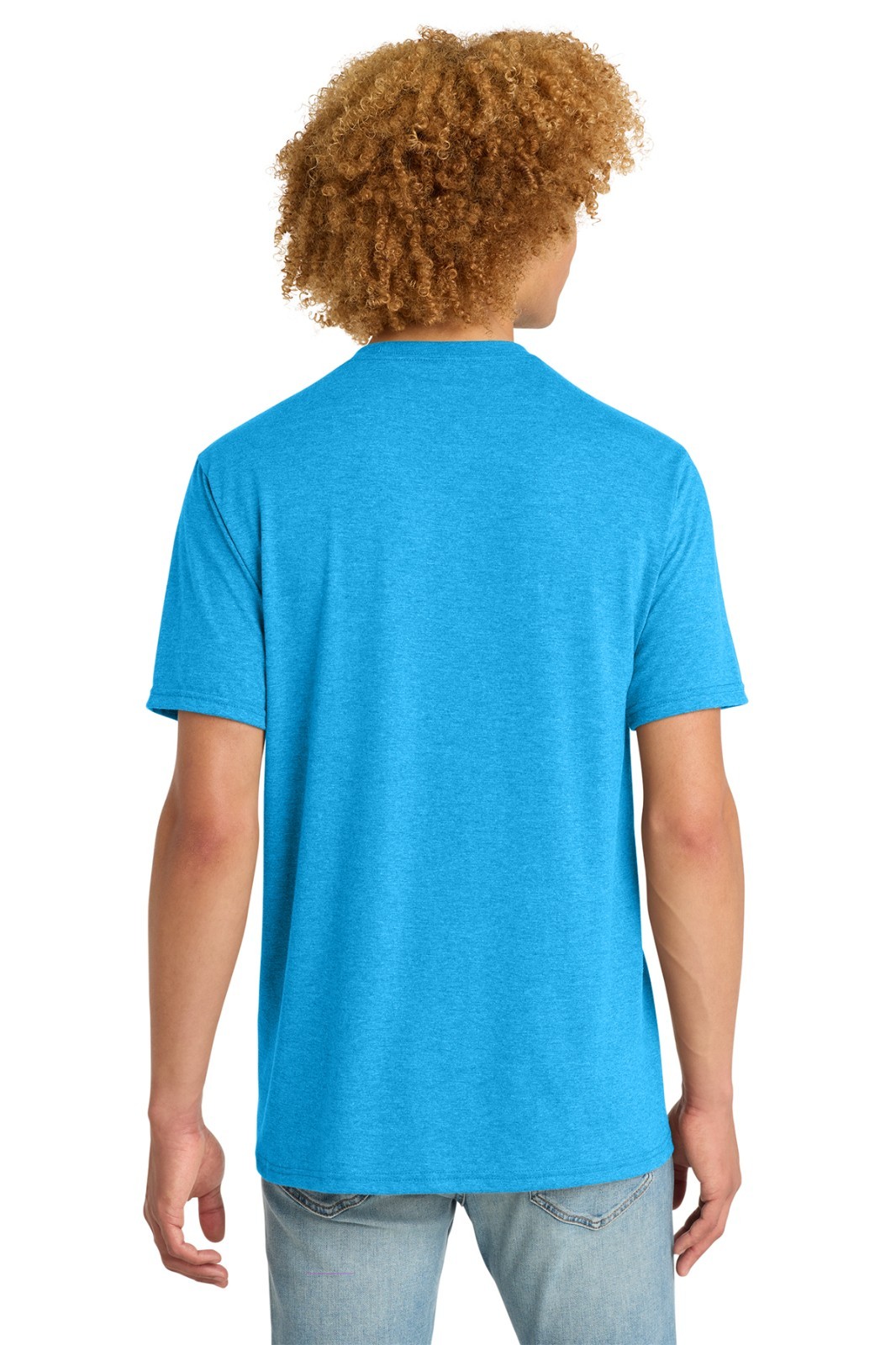 District DM130 Perfect Tri Tee Turquoise Frost XL gallery