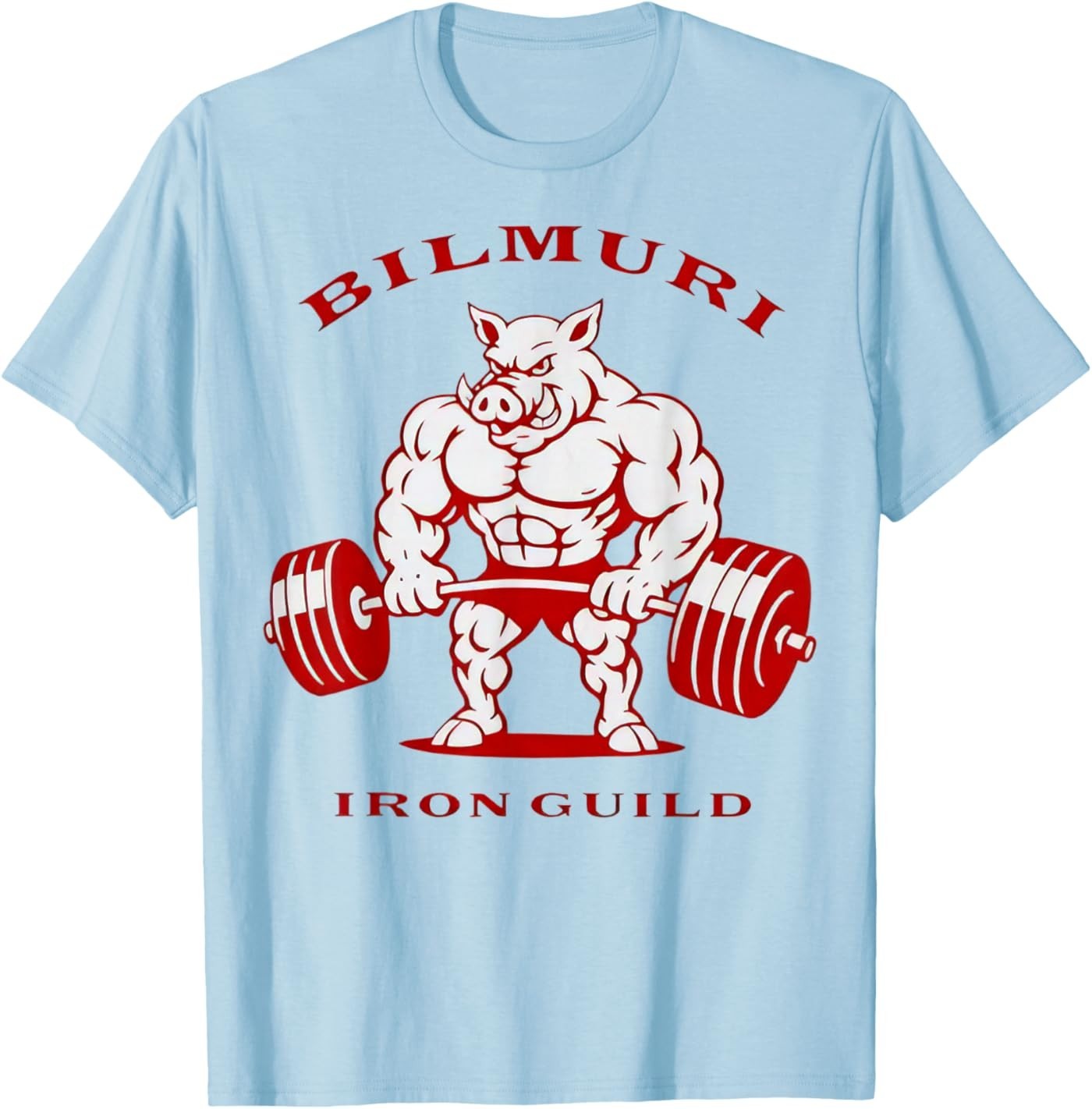 Pig bilmurI Iron Guild Gym Unisex T-Shirt