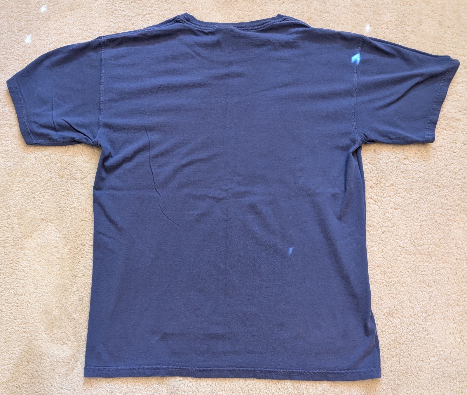 Colorado Logo T-Shirt - L, medium blue/dark periwinkle, weathered logo, exc cond gallery