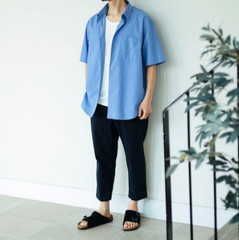(ASK availability First) BEAMS Wrinkle-resistant polyester broadcloth new
