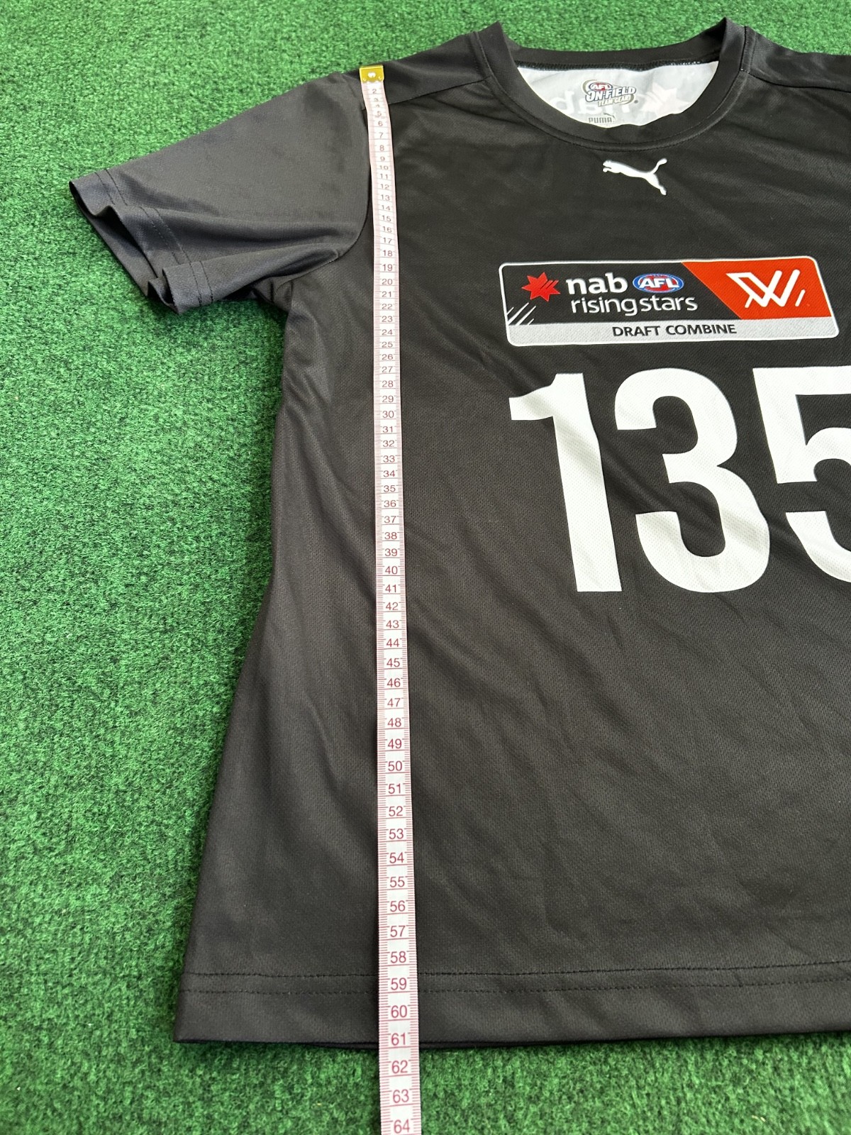 Puma AFL Draft Combine NAB Rising Stars Training Shirt #135 Charcoal Grey gallery