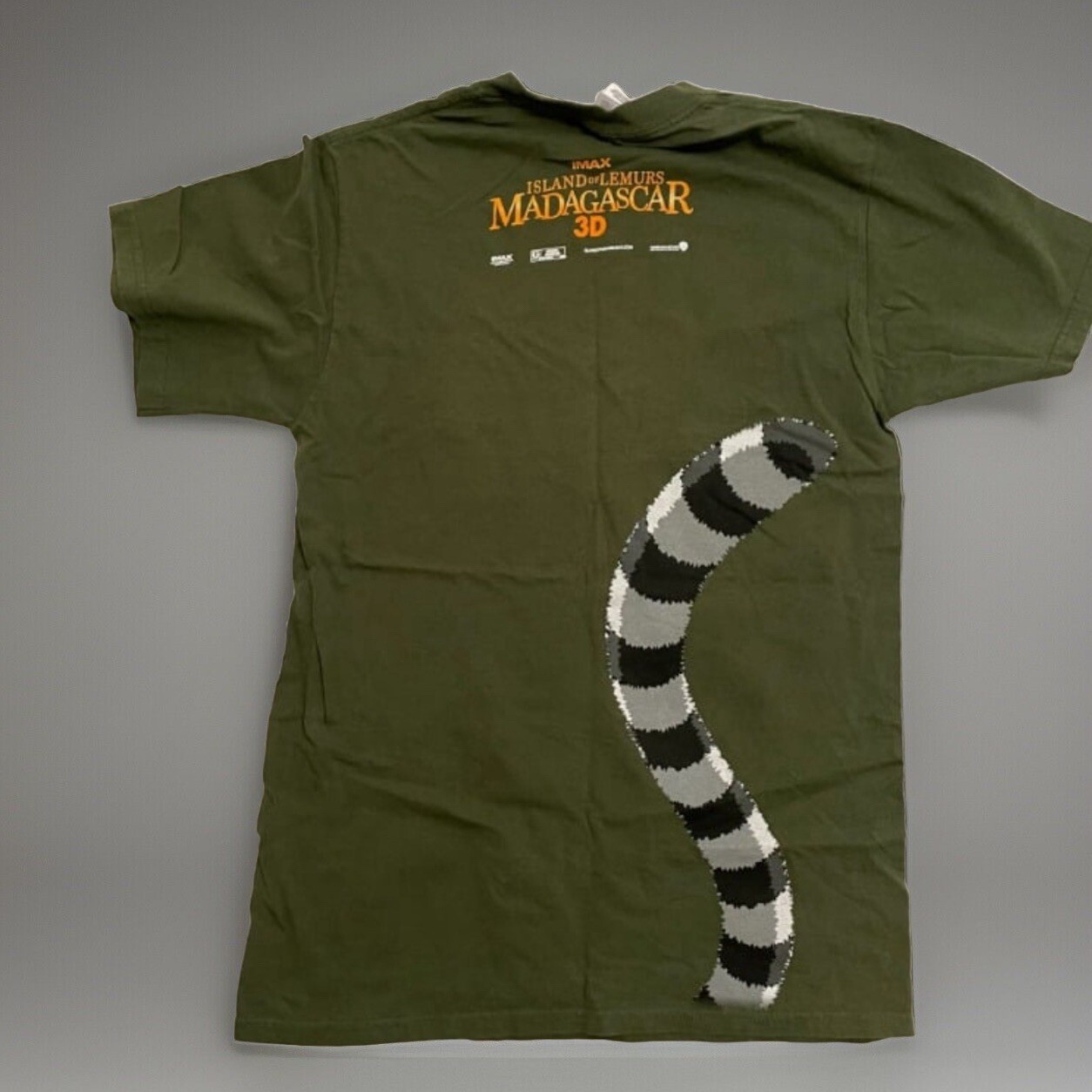 Madagascar 3D Promo Leemur Fruit of the Loom Green Tshirt 0037 gallery