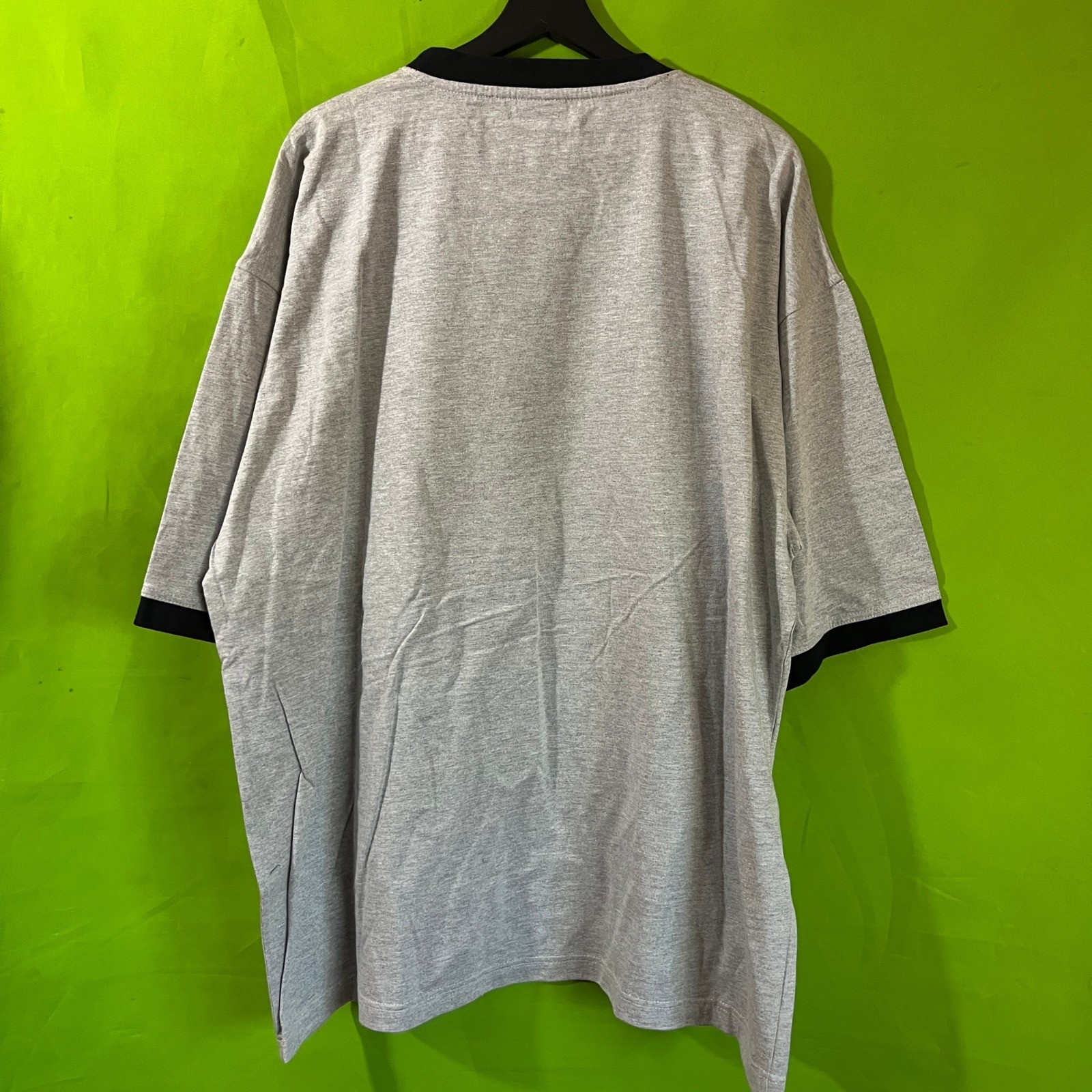 NWT VTG Y2k Southpole Mens XXL Gray Ringer Shirt Short Sleeve Streetwear Hip Hop gallery