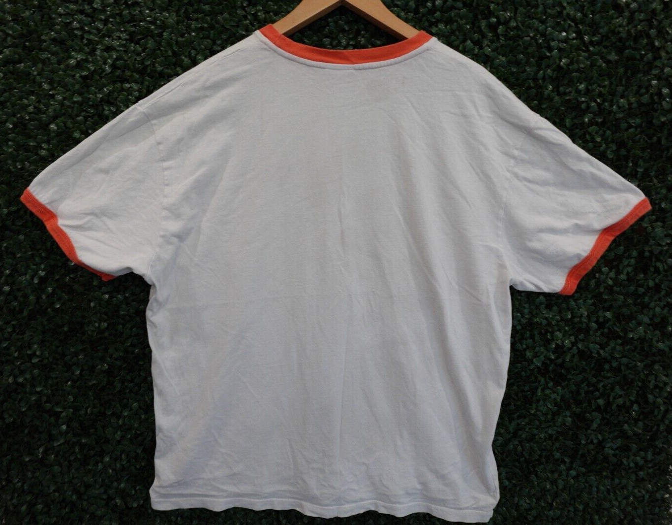 Girls Don't Cry by Verdy White Orange Ringer T-Shirt Embroidered Men's Size XL gallery