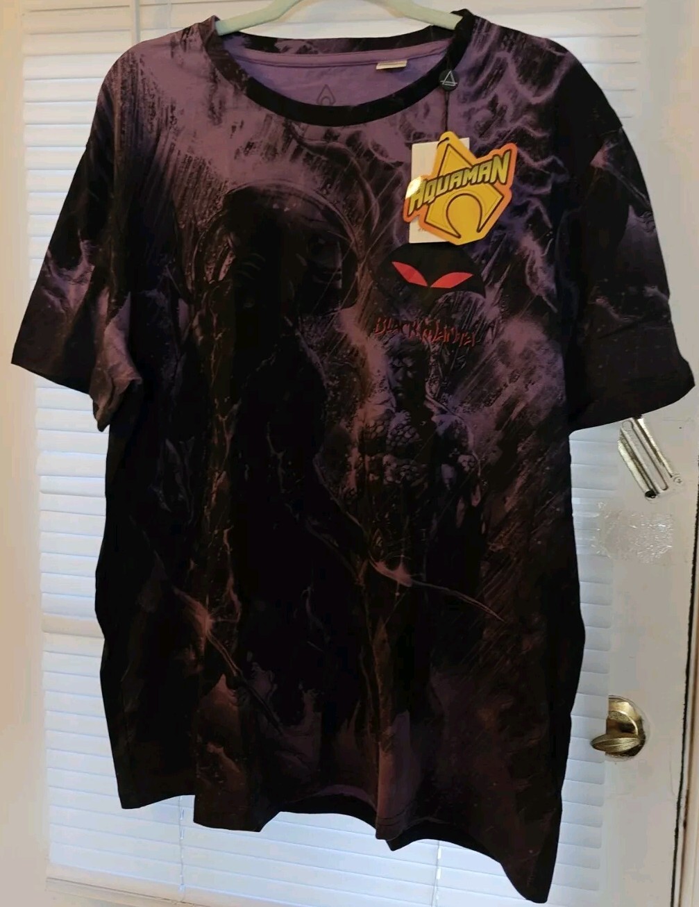 Elevenparis Eleven Paris Black Manta Graphic Tee T-Shirt Mist Aquaman XL NWT $75 gallery