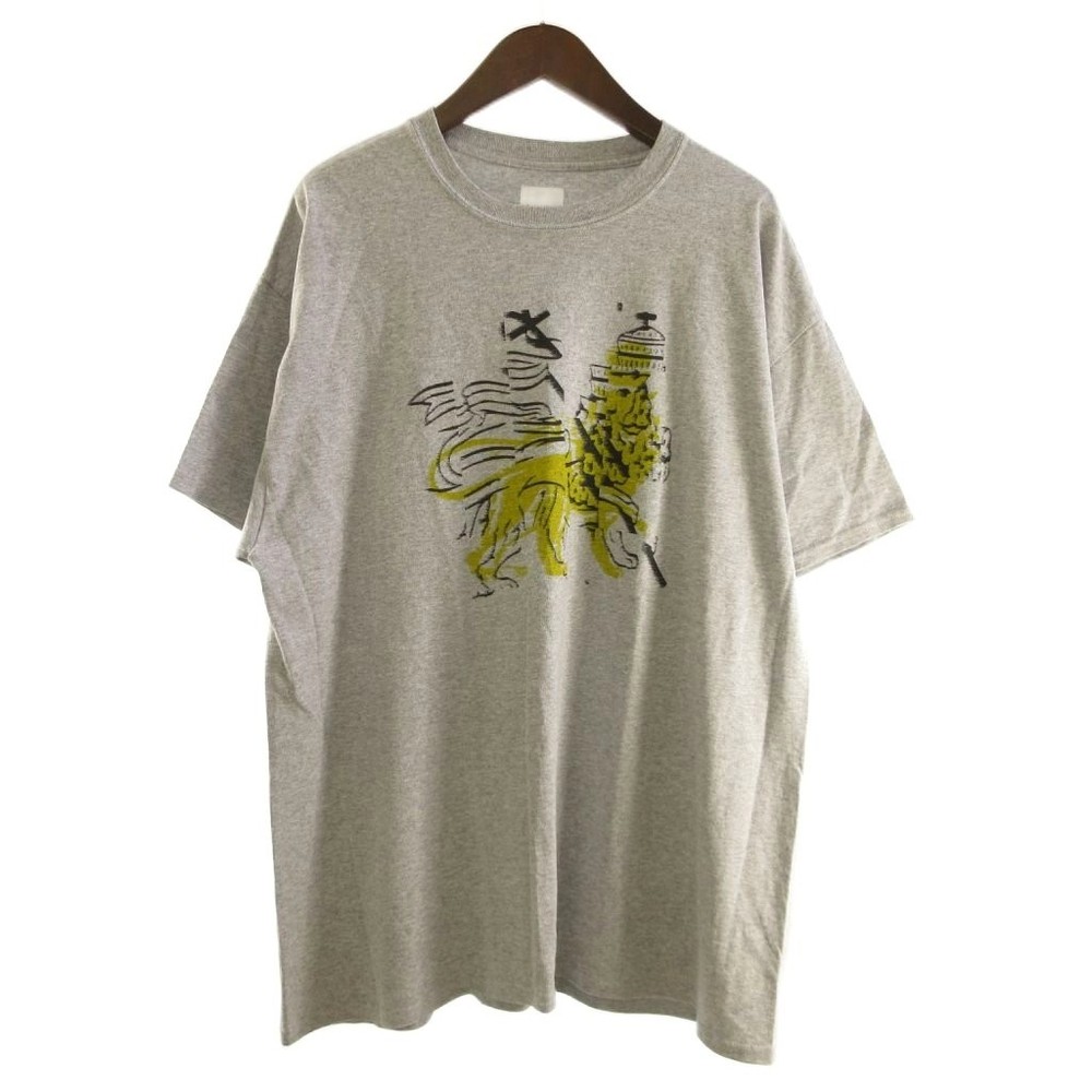 Sasquatch Fabrics SASQUATCH fabrix T-shirt Short Sleeve Round Neck Print Gray