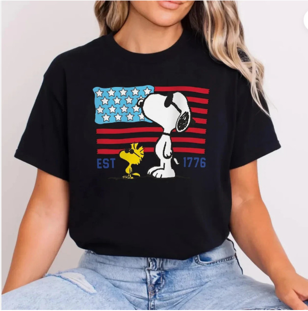 America 250th Anniversary Shirt, Patriotic Snoopy Tee, Funny 4th Of July Shirt gallery
