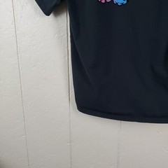 Converse Shirt Mens Medium Black Crew Neck Short Sleeve Graphic Stretch Pullover