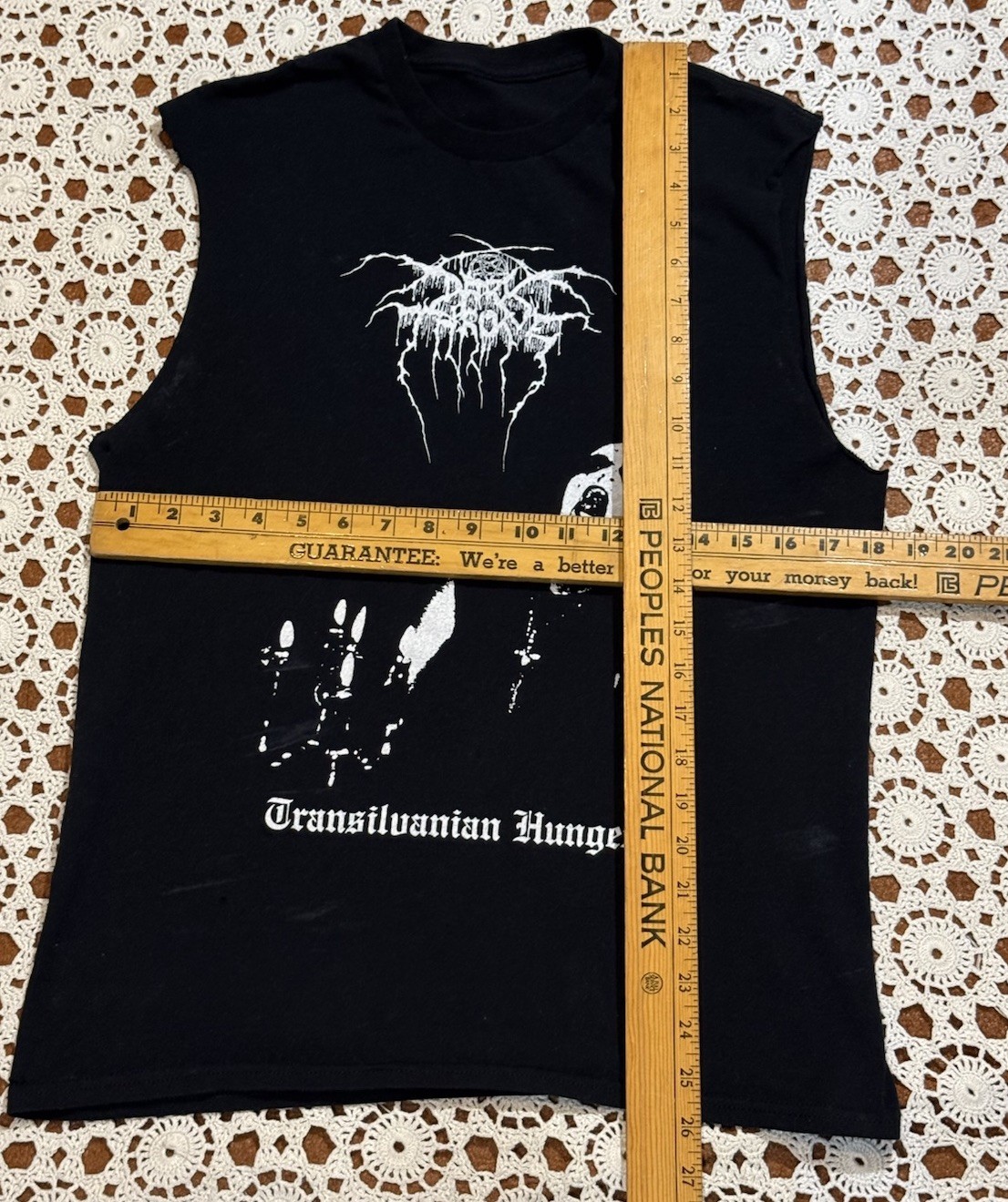 Vintage Y2K Darkthrone Transilvanian Hunger Punk Metal Band Shirt Sleeveless gallery