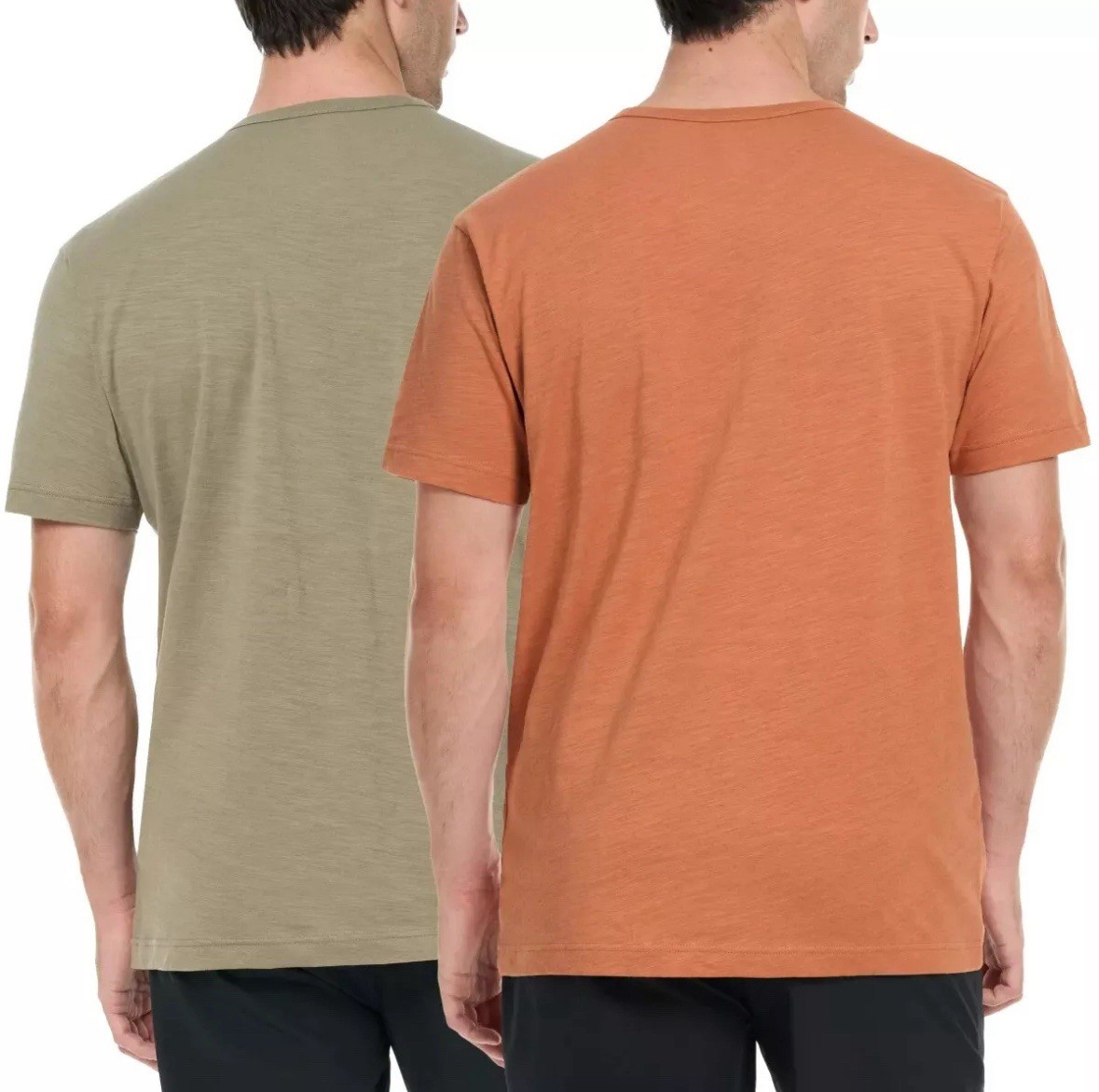 Hurley Men's Graphic Tee, 2-pack - GREEN/ORANGE Or Blue/ Dark Blue You Pick Size gallery