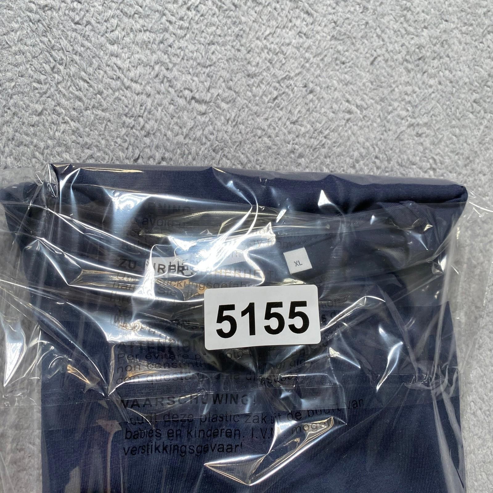 BLÄCK T-Shirt Men's Large Blue 95% Cotton Elastane Blend Casual Basic Roundneck gallery
