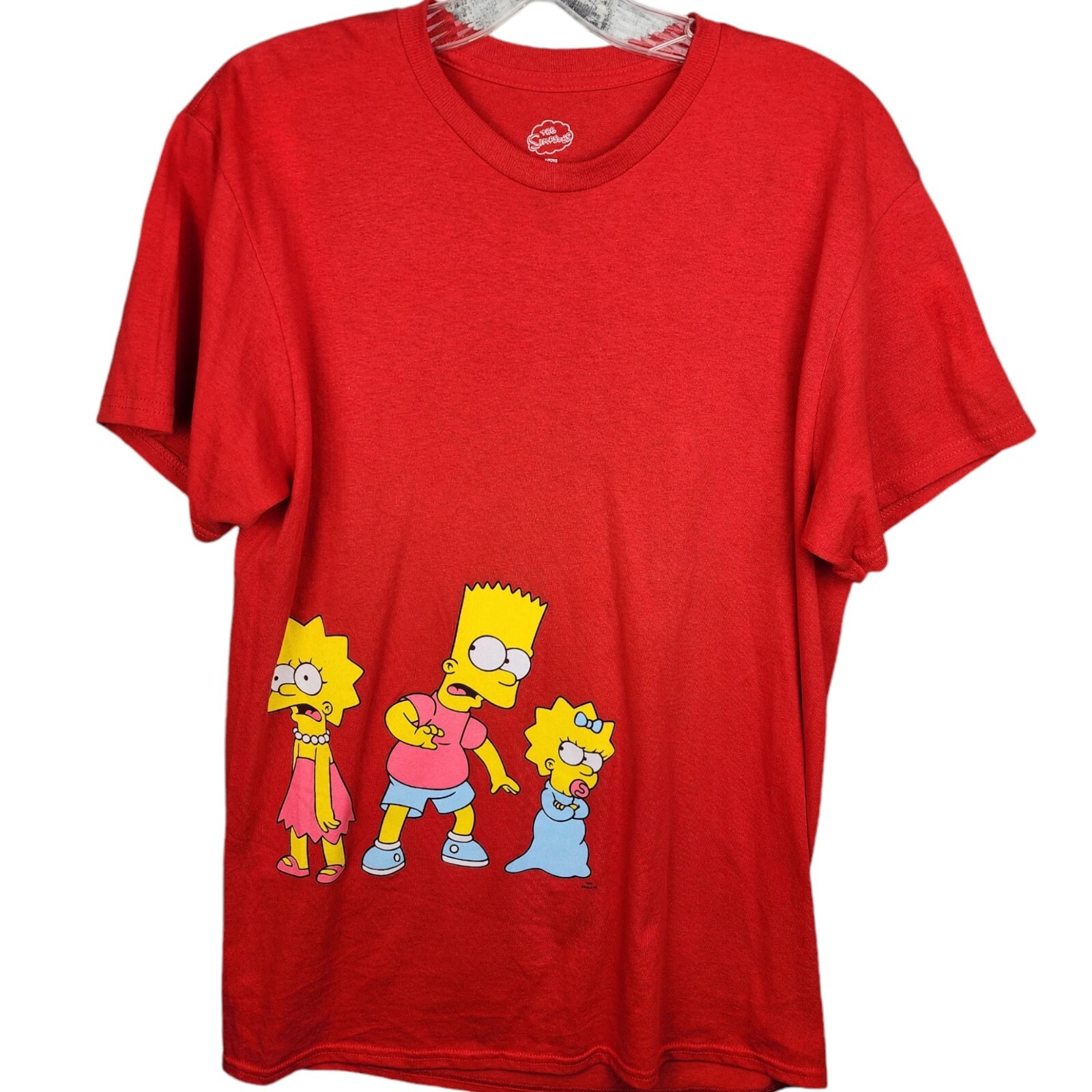 The Simpsons 20th Century Fox Red T-Shirt Mens Sz M Double Sided Lg Graphic gallery