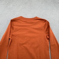 Duluth Trading 40 Grit Wicking Long Sleeve Tee Orange Shirt Men’s Size Small NEW