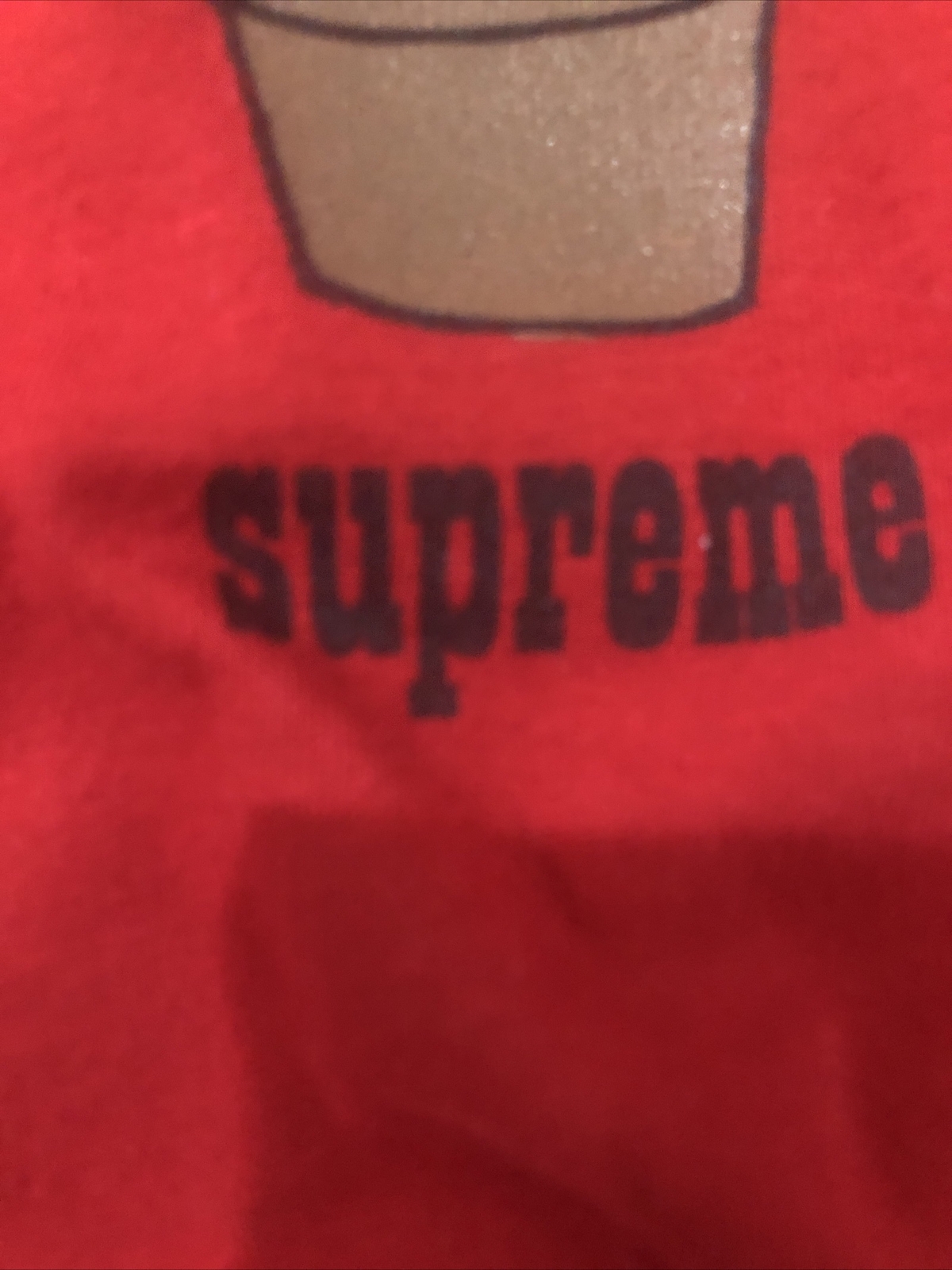 LIMITED EDITION Supreme Plant Tee Red Size M SOLD OUT ITEM FW17 100% Authentic gallery