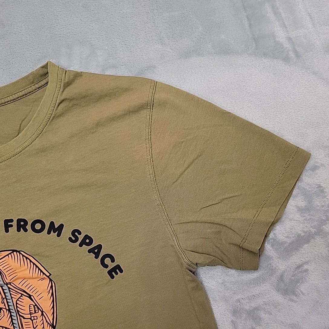 Fjallraven Shirt Mens Small Green Inspiration From Space Back Packing Gorpcore gallery