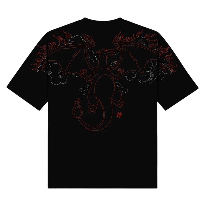 Charizard T Shirt black, unisex black Tshirt