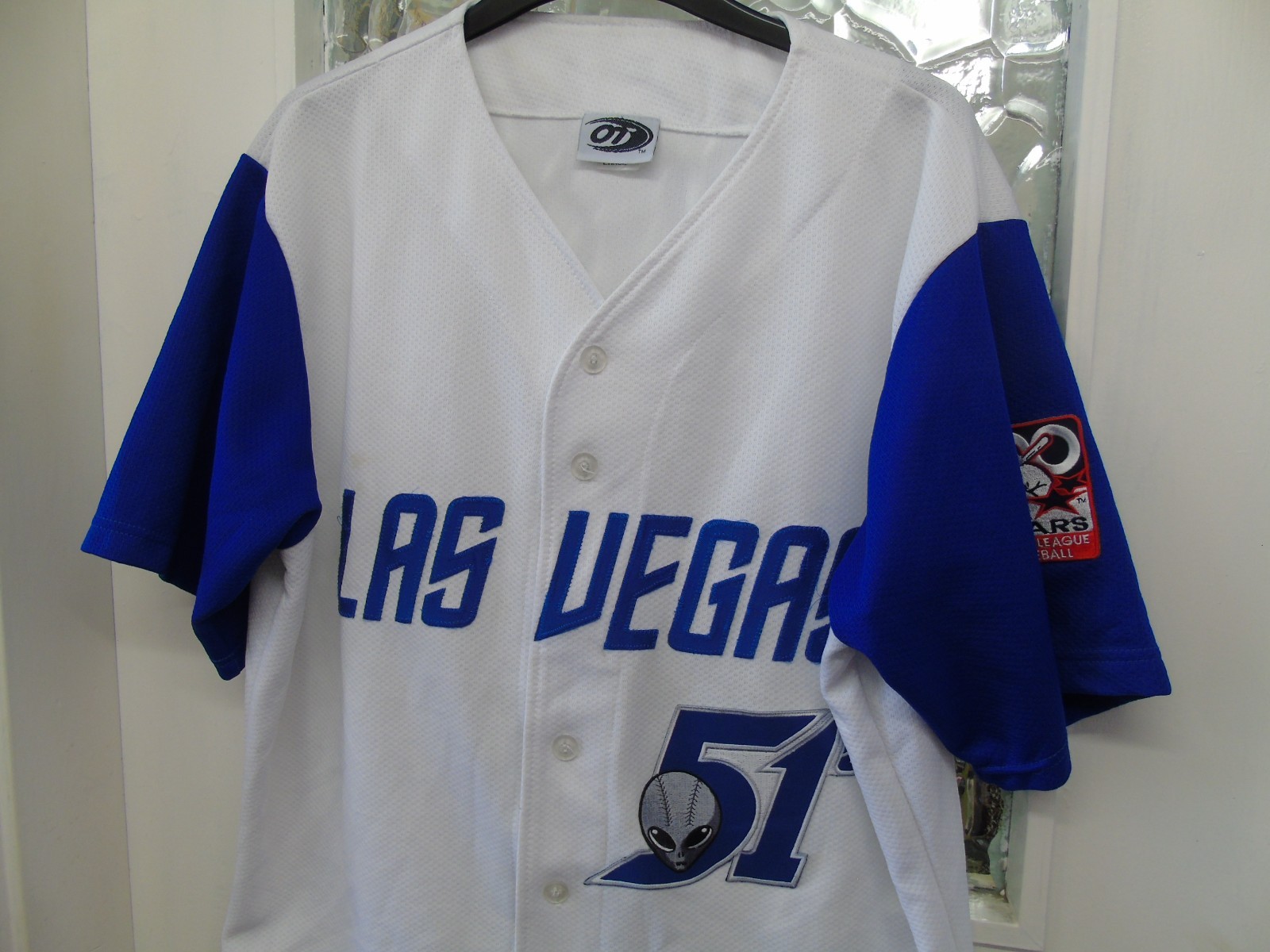 VINTAGE MENS OT SPORTS LAS VEGAS 51s BASEBALL TOP **RARE** SIZE LARGE **GOOD** gallery