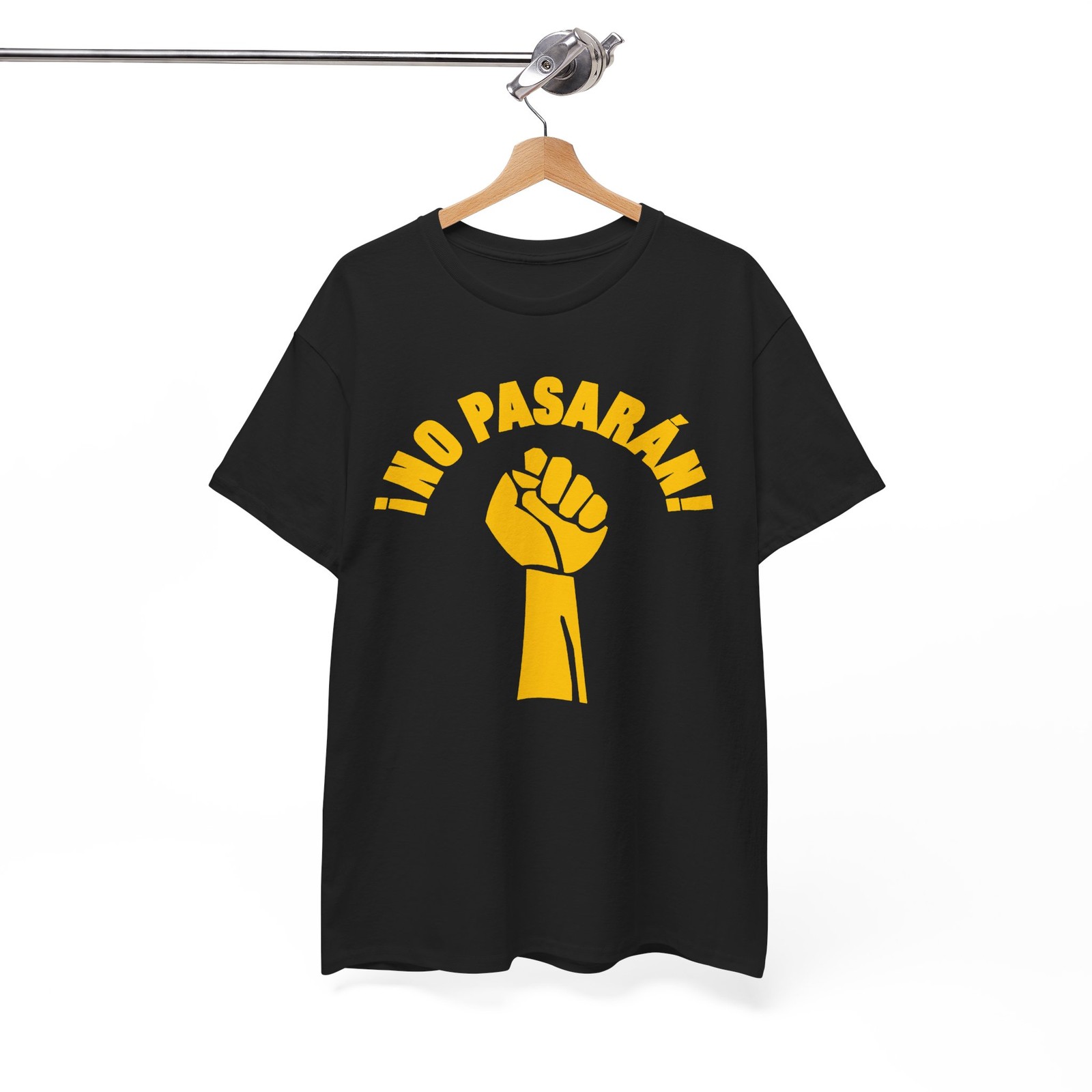 No Pasaran as worn by Pussy Rio T-Shirt, Spanish Civil War, They Shall not pass