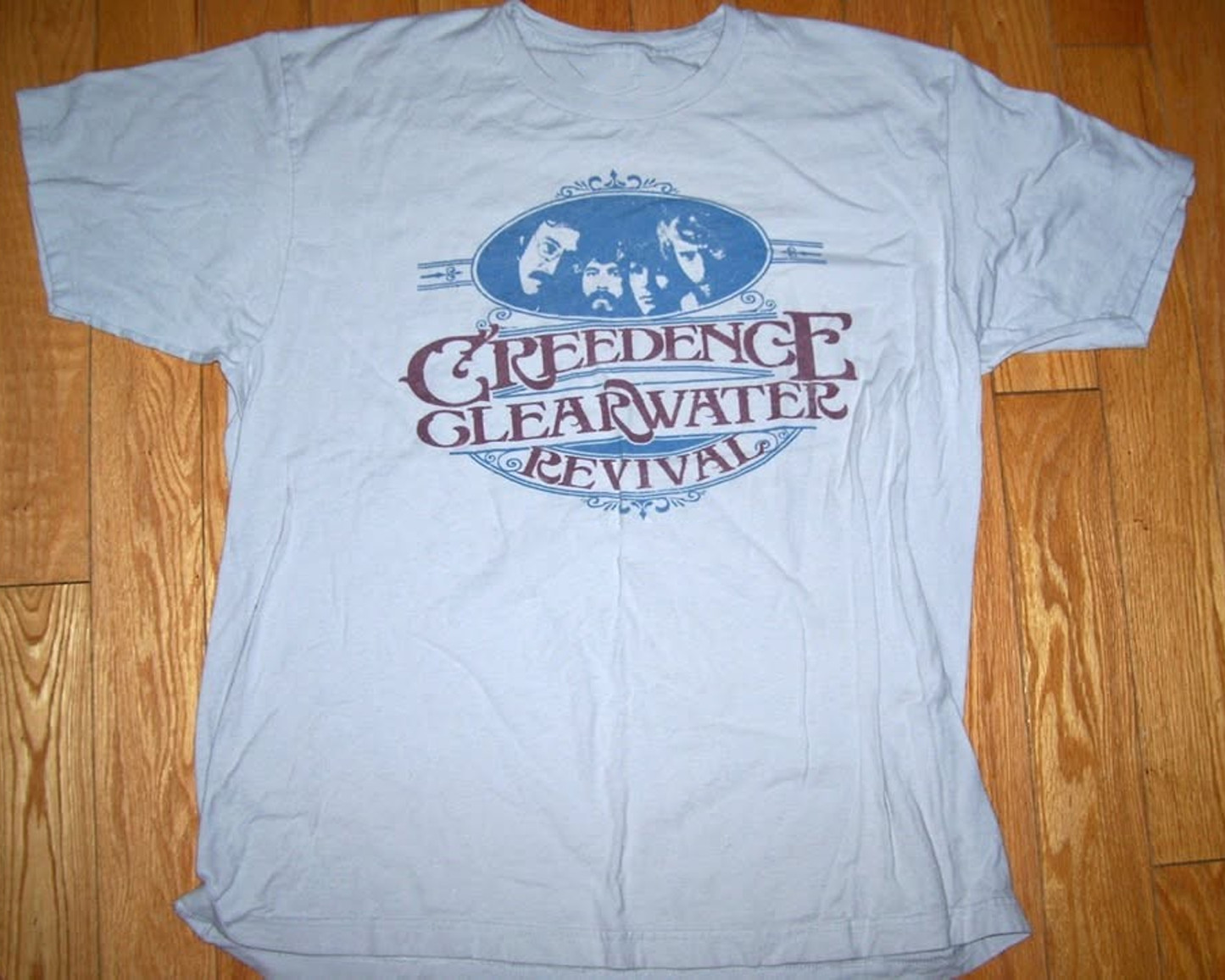 Creedence Clearwater Revival Band Blue color Unisex Shirt All Size LO634 gallery