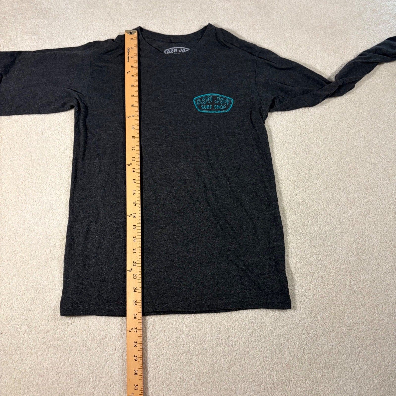 Ron Jon Surf Shop Long Sleeve Shirt Mens Medium Gray Fort Myers Beach Florida gallery