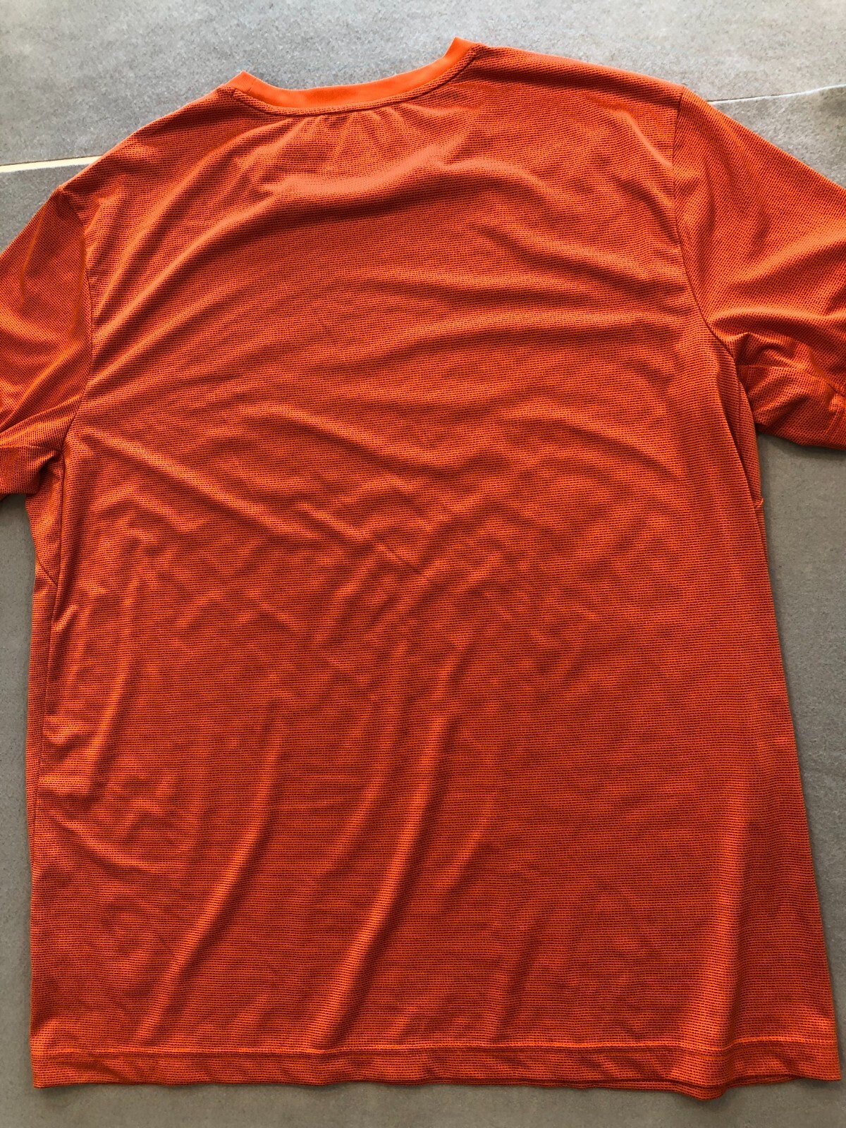 Tek Gear Shirt Men's Extra Large Bright Orange Printed Activewear gallery