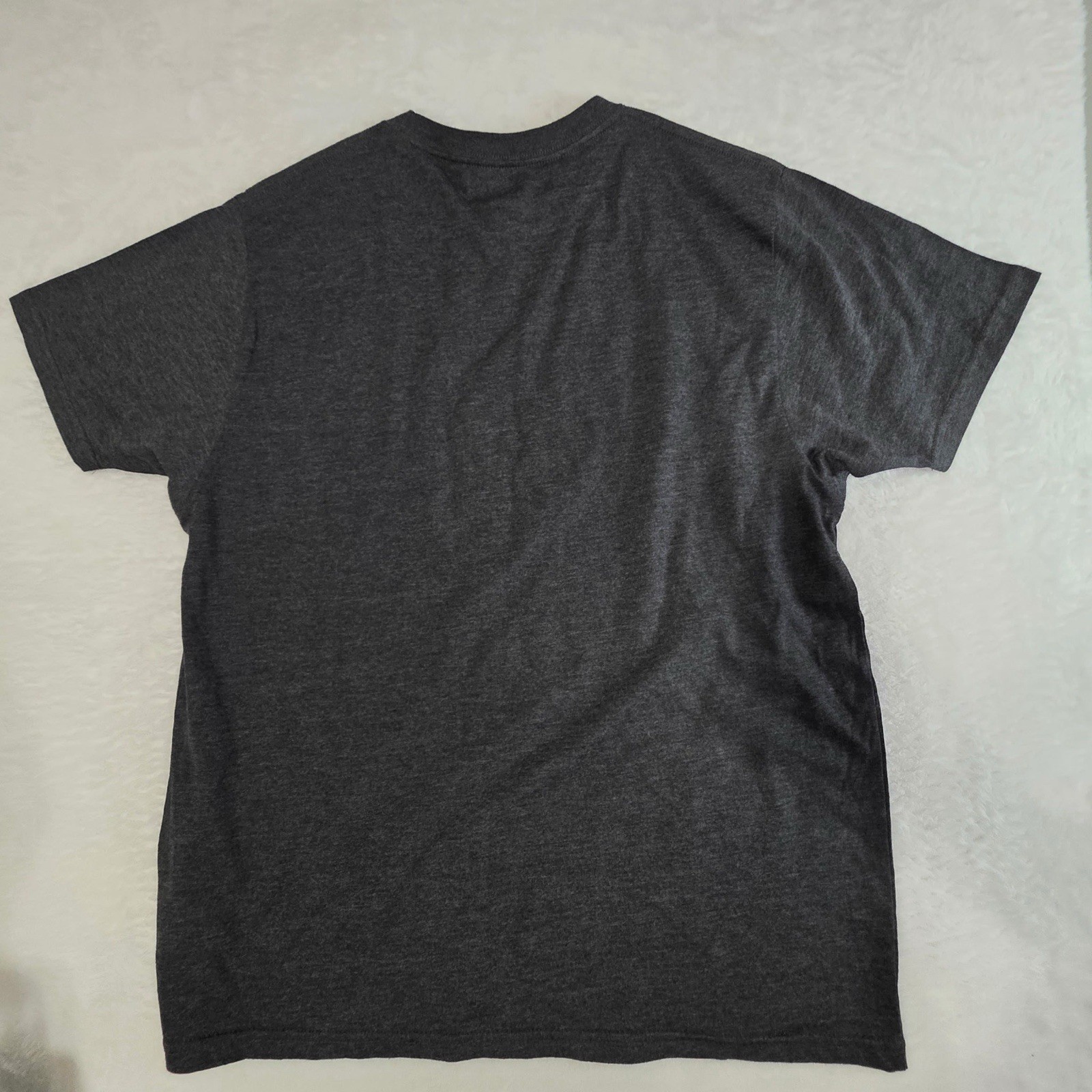 Celebrate Halloween 'I'm Here for the Boos!' Ghost Dark Grey Tee, Large gallery