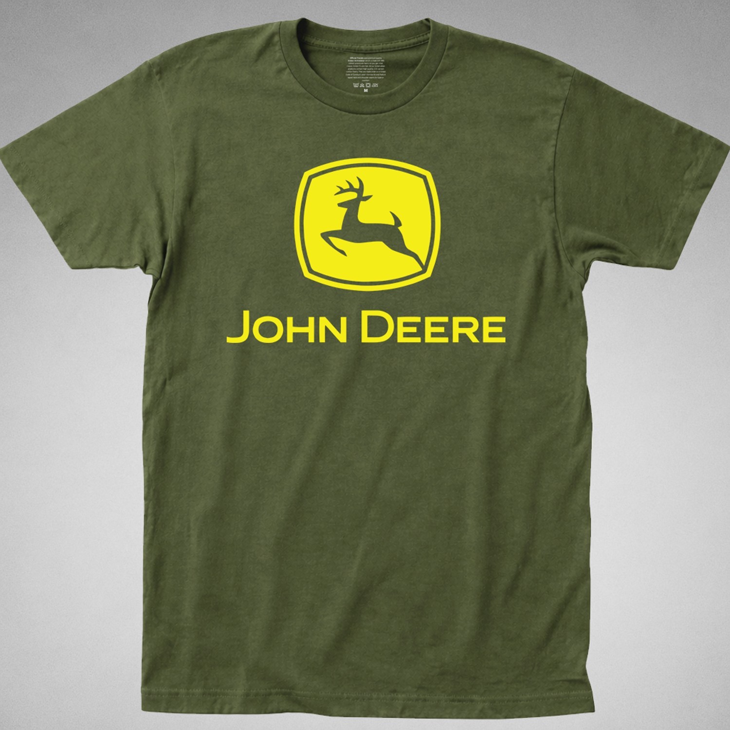 John Deere T-SHIRT deer tractor farmer logo Men's graphic tee gallery
