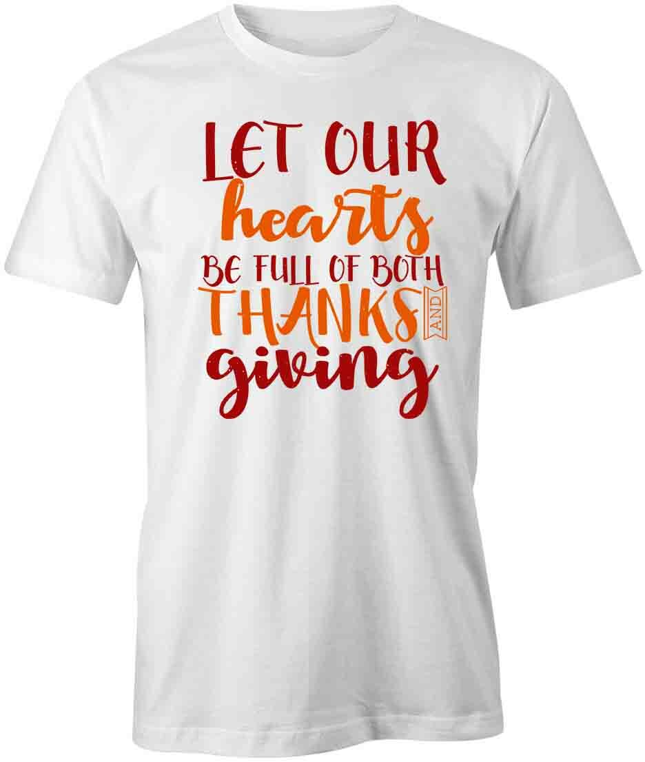 HEARTS FULL OF THANKS & GIVINGTee Short-Sleeved Cotton HOLIDAY CLOTHING S1WS469 gallery