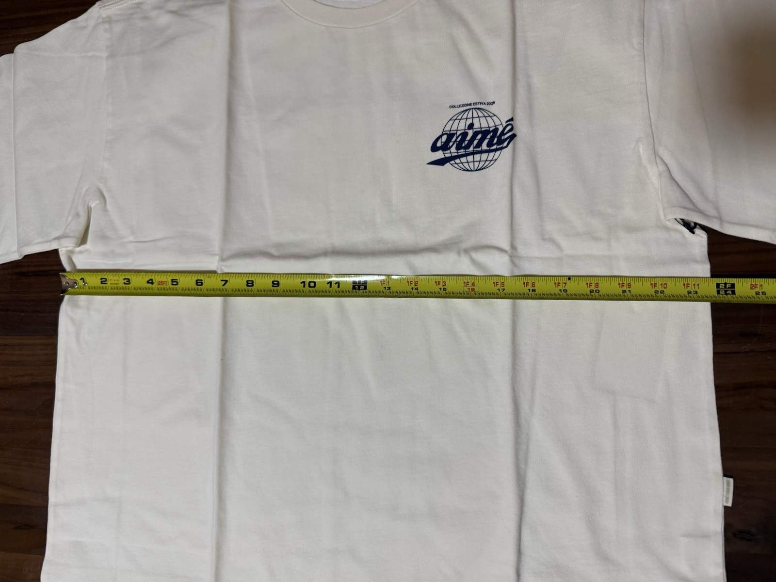 Aime Leon Dore ALD Cycling Logo Tee in Pristine (Cream) Men’s Size XL T-Shirt gallery