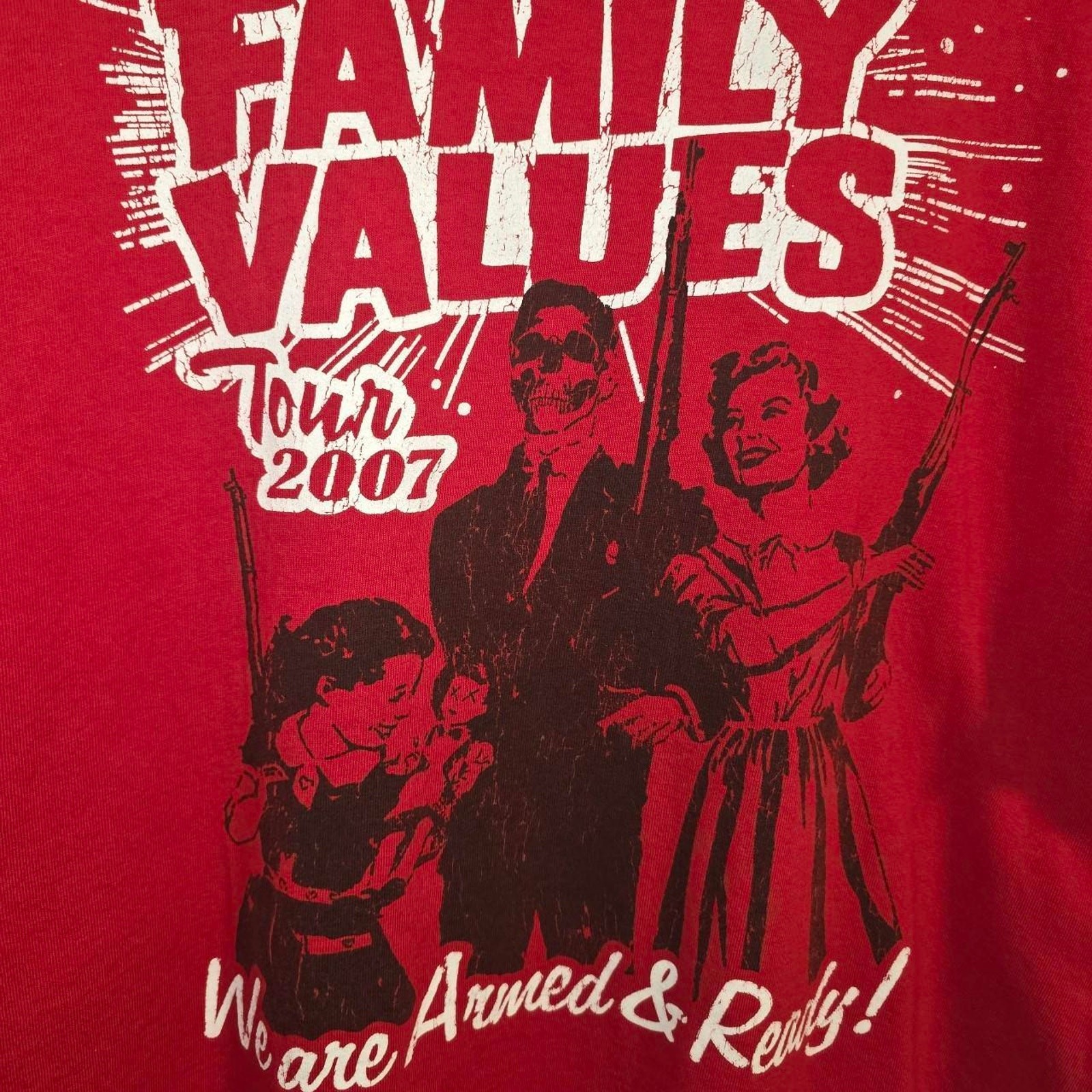 The Family Values Tour 2007 Band Tee gallery