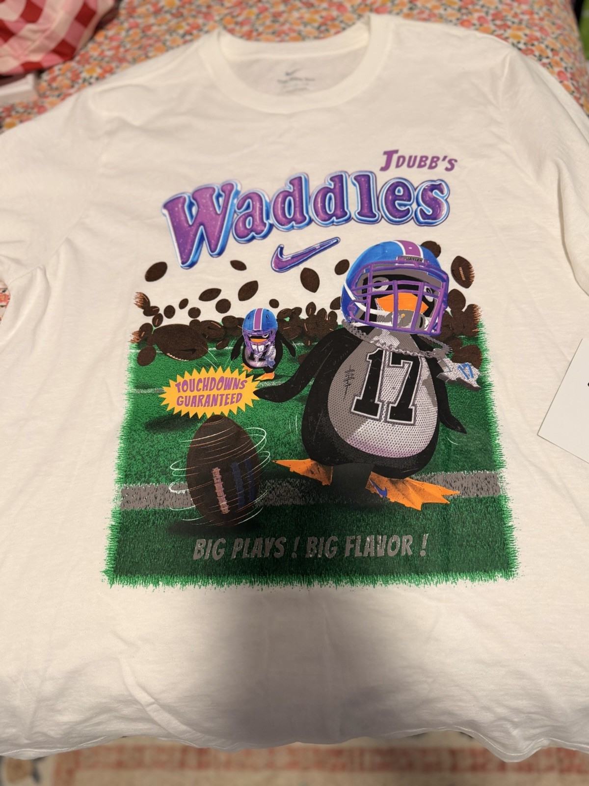 RARE Jaylen Waddle Nike Jdubb’s T-Shirt Size L gallery