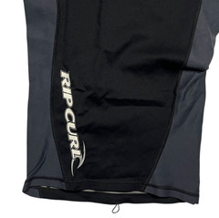 RIP CURL Black 0.5MM TITANIUM RASH GUARD Neoprene Long Sleeve Surf Shirt Men’s M