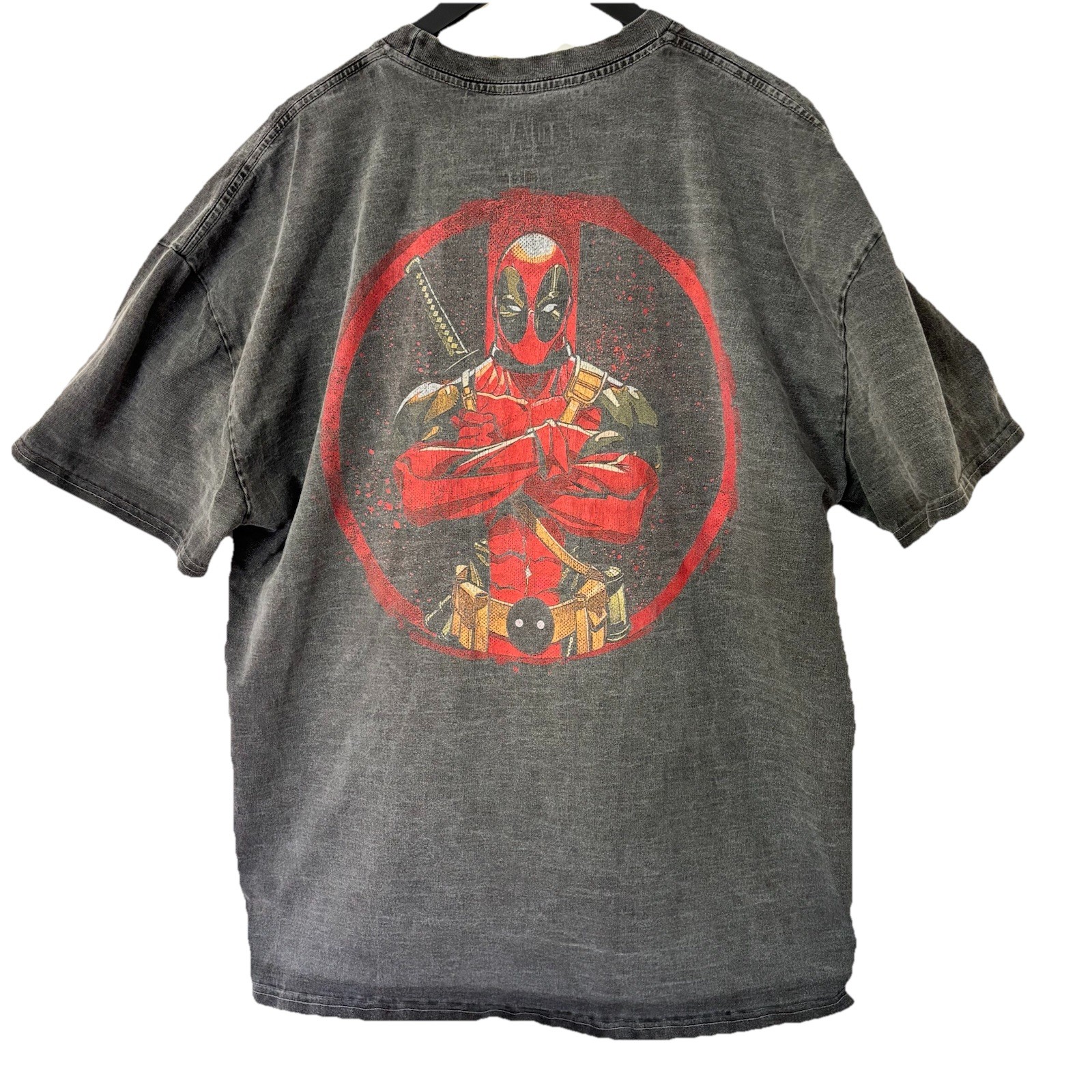 Marvel Deadpool x Goat Crew T-shirt Men XL Oversized Heavyweight Vintage Black gallery