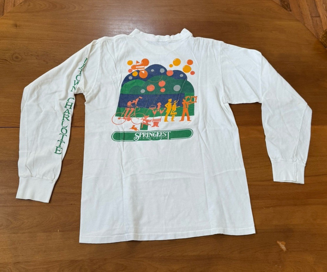 Vintage Springfest Tees Bundle Charlotte NC 1980s Various Sizes And Colors gallery