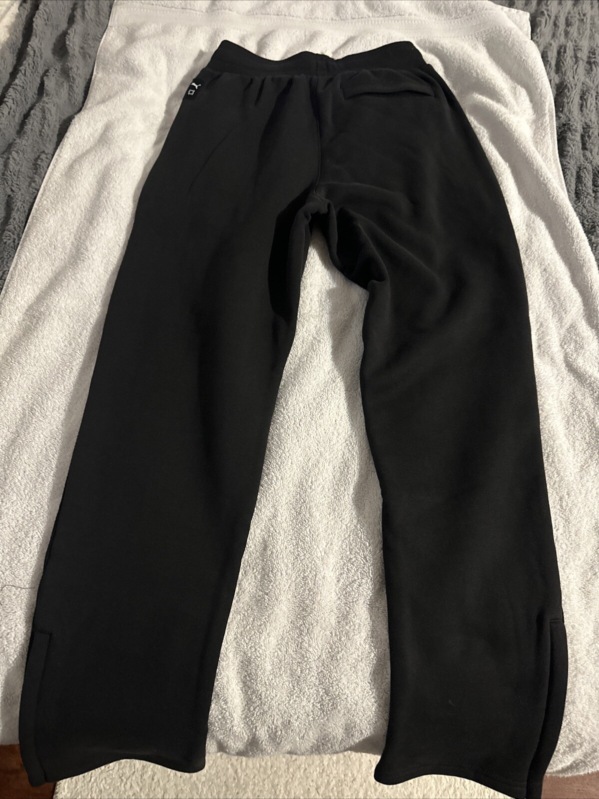Puma Hoops Franchise Drawstring Sweatpants Mens Black Casual Tops 62202301 SZ S gallery
