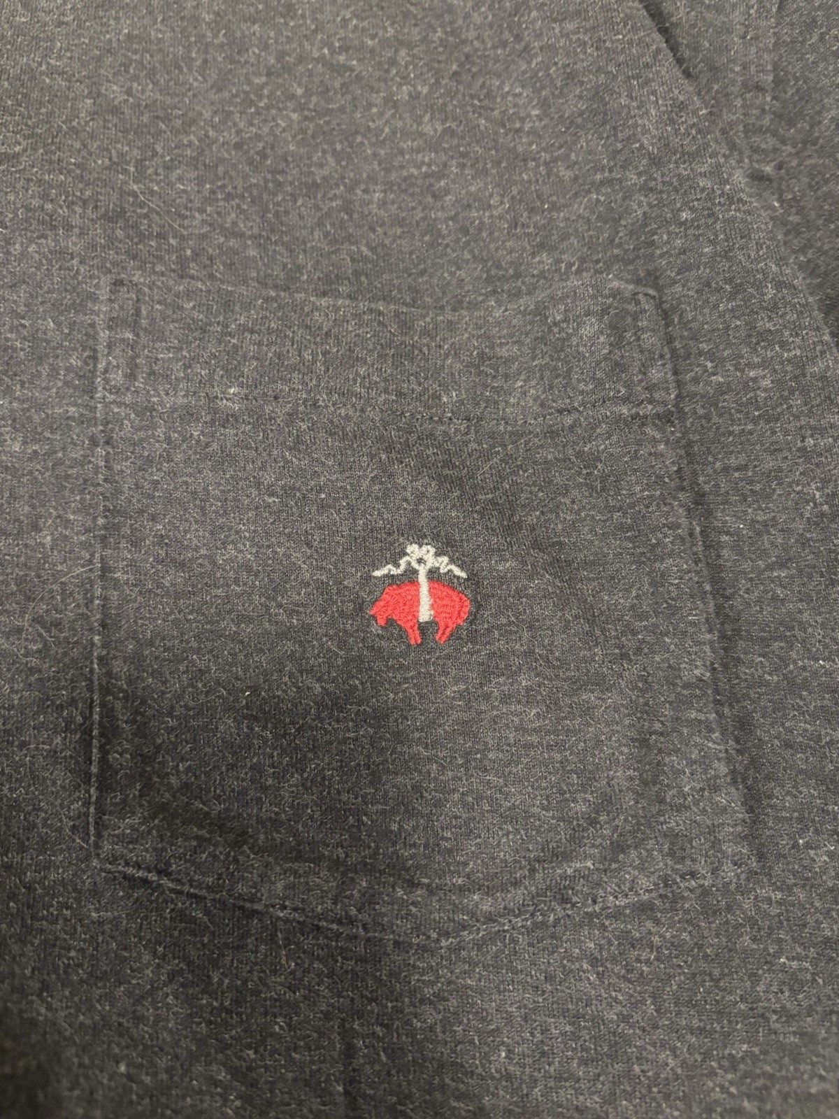 Brooks Brothers Supima Cotton L/S Pocket Tee Size Medium gallery