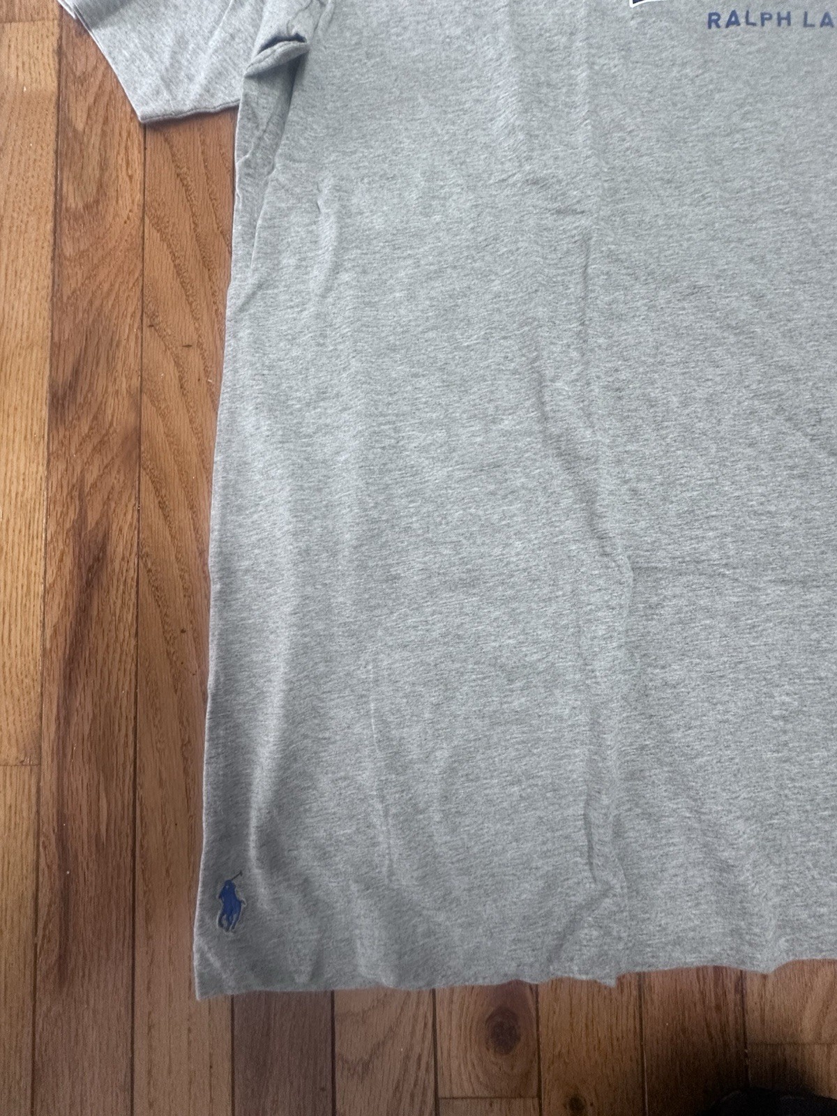 NWT Polo Ralph Lauren 3LT 3XL Tall Logo Basic Cotton Tee Tshirt Grey gallery