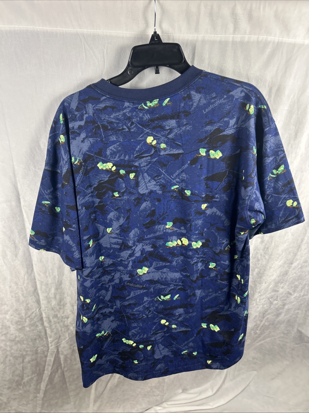 Nike ACG Shirt Mens Large Blue Dri-FIT Leafcutter Graphic Loose Fit HJ0794-410 gallery
