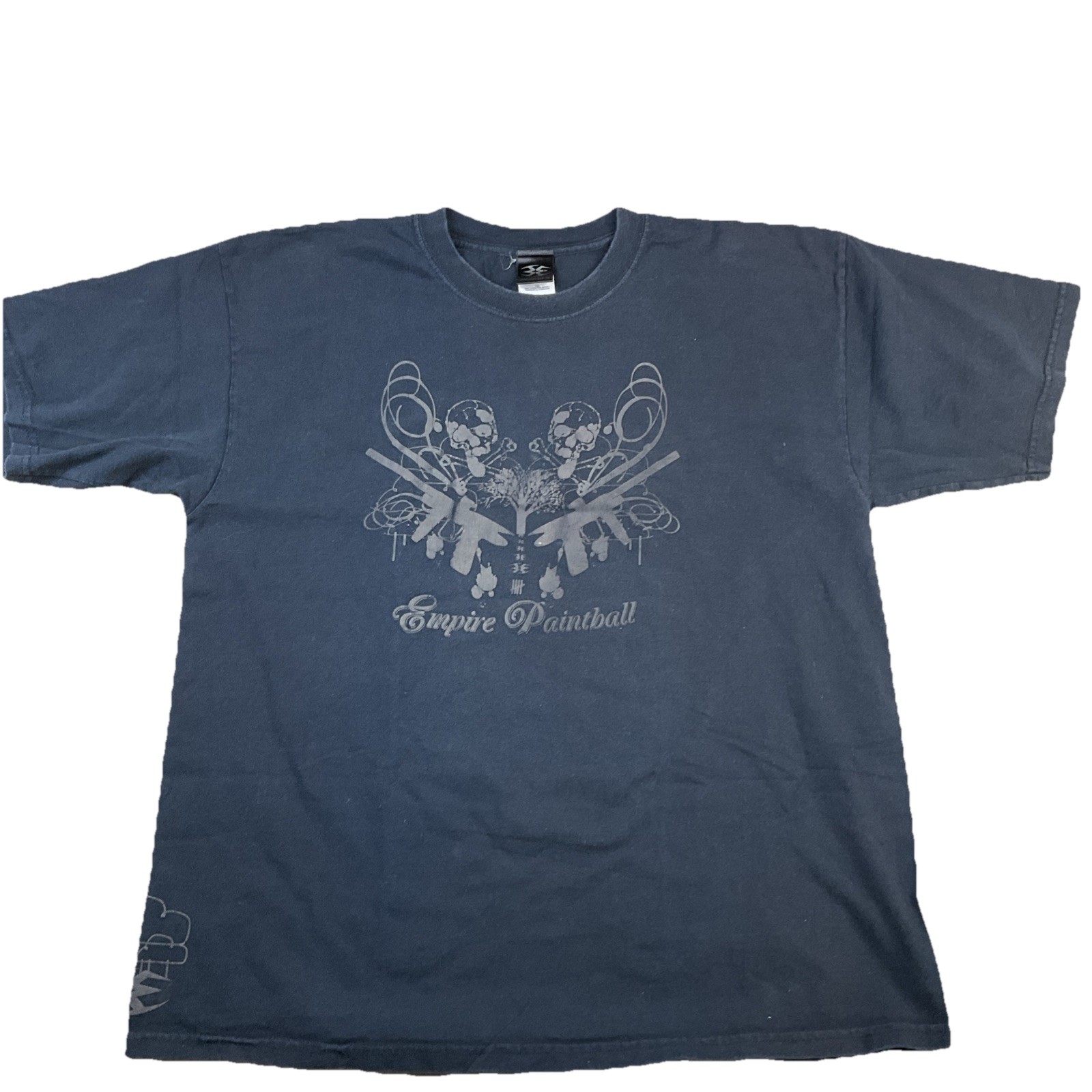 Vintage Empire Paintball T-Shirt Men Sz XL Tee 90s Short Sleeve Retro Skulls gallery